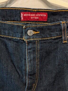 Levi's 515™ Nouveau Boot Cut Stretch Jeans - Dark Blue